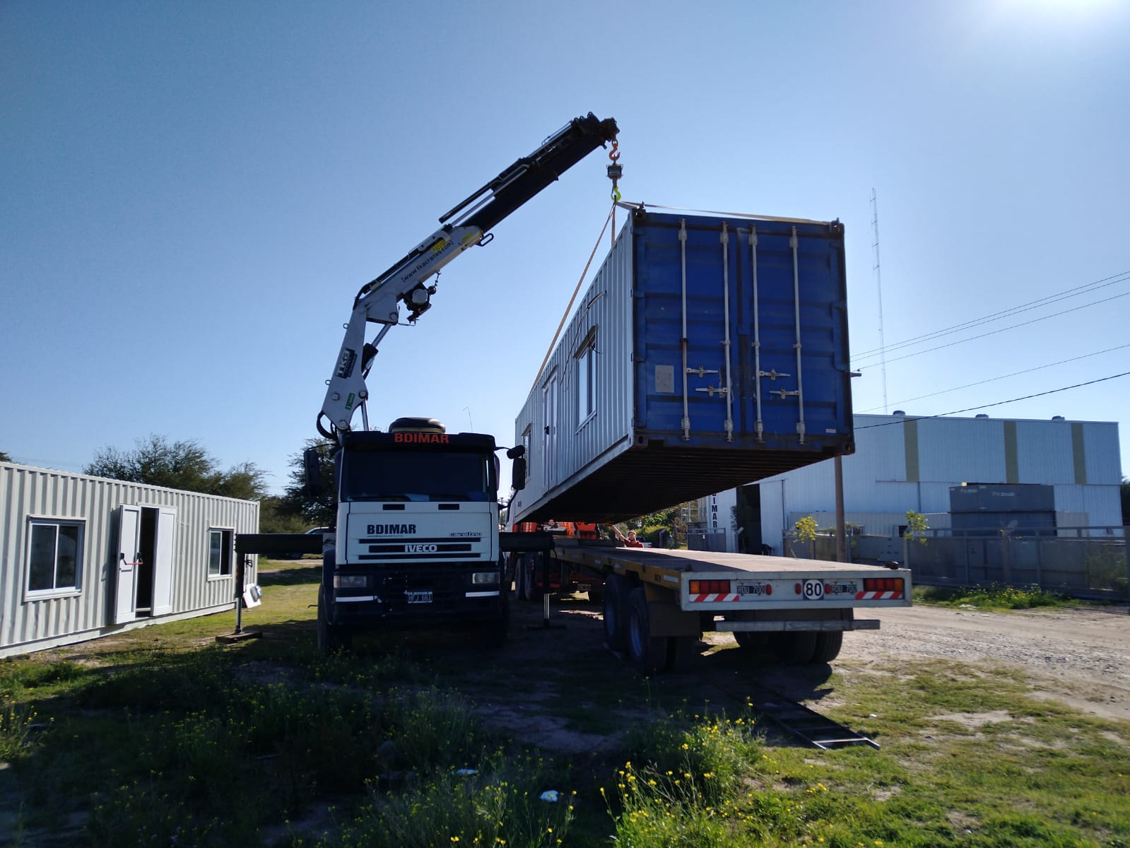 Grua operativa
